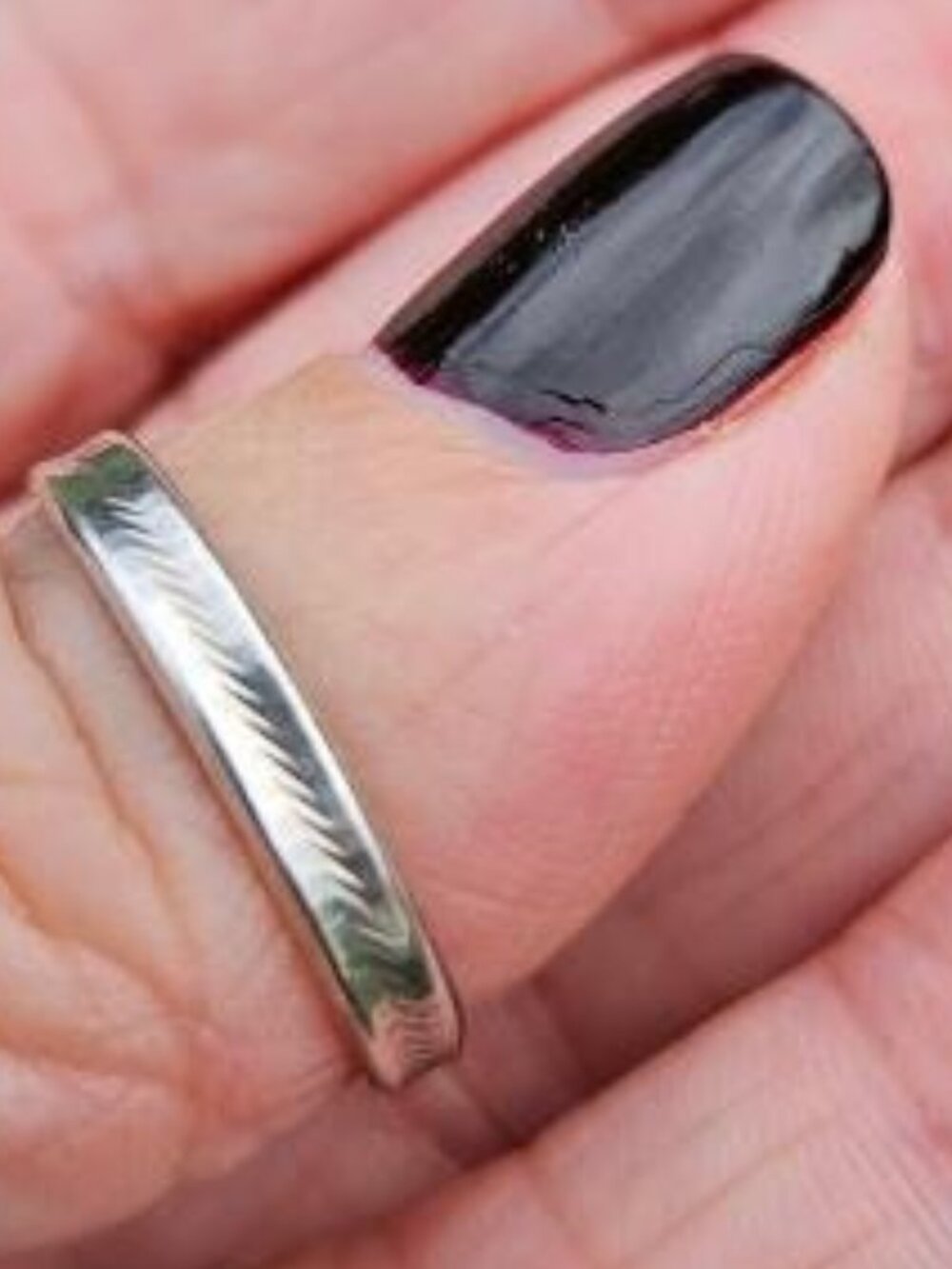 Silver Stackable Band Ring